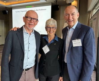 Neil Betteridge, Dragon Dr. Charmaine Jones, Brian Kennedy